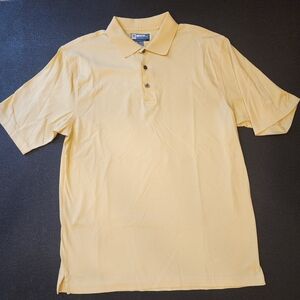 Jos. A. Bank Yellow Polo Shirt Classic Style